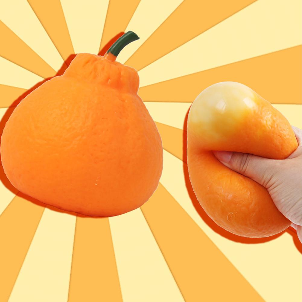 Party Games Adults Funny - Juguete Realista de Naranja para Apretar,