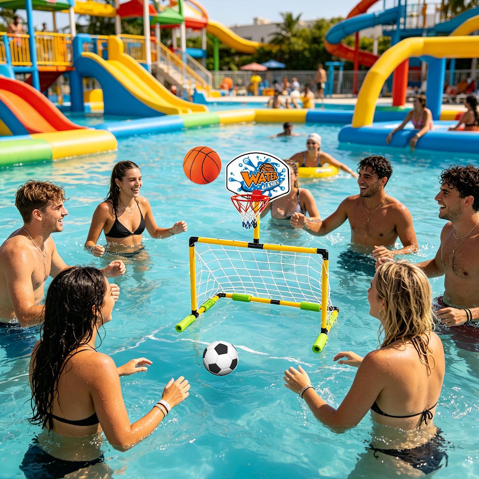 Party Games Quiz - Aro de Baloncesto para Piscina 2