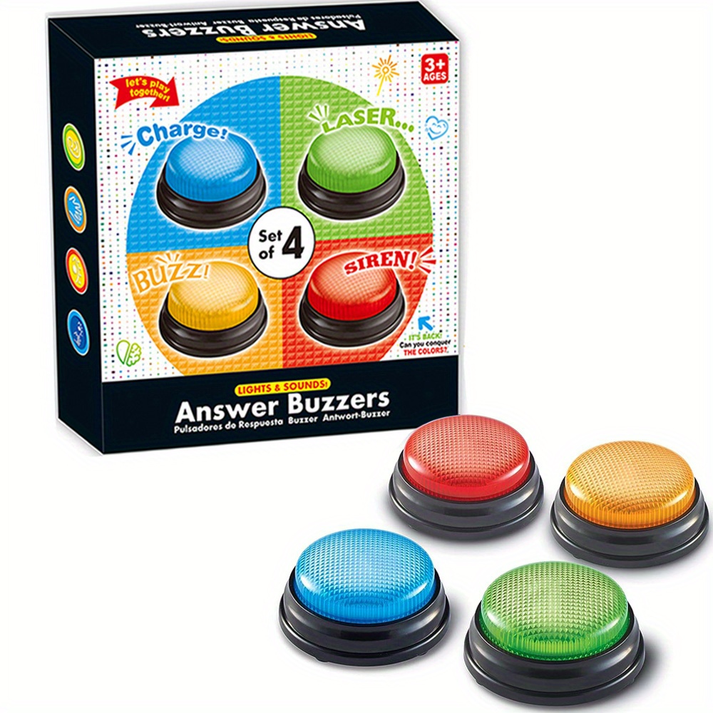 4 Uds. De luces y sonidos, zum - Party Games Quiz reseña y precio
