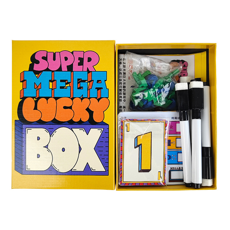 Juego de Mesa Super Mega Lucky - Party Games Box reseña y precio