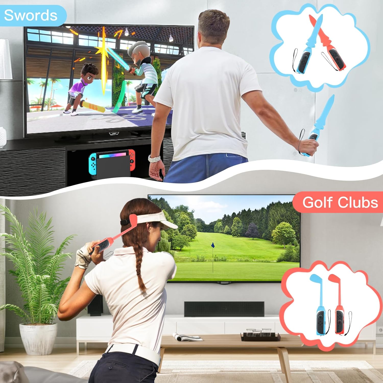 Paquete de accesorios deportiv - Party Games Nintendo Switch reseña y precio